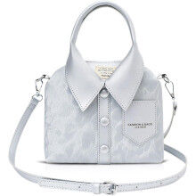 Bolsa Tote Feminina, Mochila de Couro para Compor Looks, Bolsa de Mão para Casamento, Formatura, Festas, Trabalho, Viagem (Prateada), Prateada