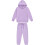 Conjunto de moletom infantil/adolescente de inverno com capuz e mangas compridas. 1