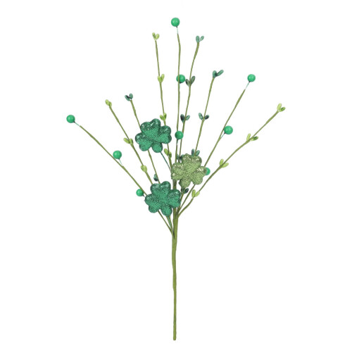 St. Patrick's Day green shamrocks cutouts