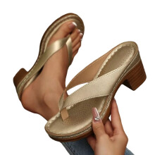 Willtoo Women's Chunky Heel Sandals – Arch Support,