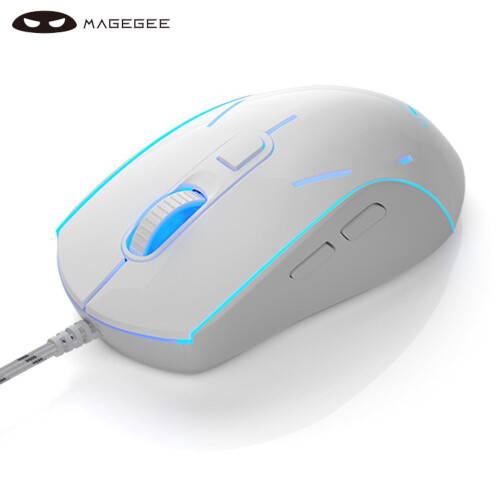 Ενσύρματο ποντίκι gaming MageGee G12 με σίγαση και οπίσθιο φωτισμό RGB.