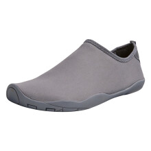 Zapatillas acuáticas Willtoo para ir descalzo, color gris, antideslizantes y transpirables.