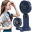 Folding fan USB-C 2 in 1 folding neck hanging handheld small fan 1