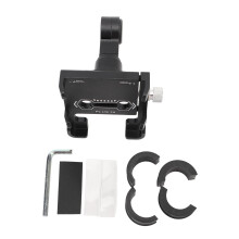 Telefoonhouder voor op de fiets met eenvoudige installatie, duurzame telefoonclip van aluminiumlegering voor motorfietsen met verstelbare breedte en