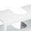 White Bathroom Vanity Unit with Storage Shelves 6