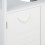 White Bathroom Vanity Unit with Storage Shelves 7