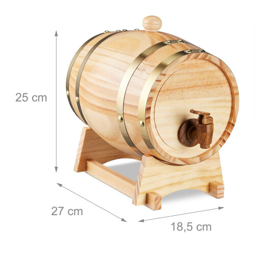 Sud na whisky s výčepním dávkovačem, objem 2,2 l 2