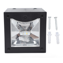 Weather Resistant Design Outdoor Solar Lighting Solar Powered Wall Light Adjustable Light Modes LED Illumination Decorative Lighting Energy Efficient