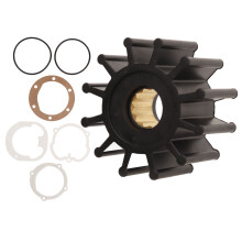 Turbine de pompe à eau haute performance offrant une qualité et une durabilité équivalentes à celles d'origine, nombre de pales optimisé,