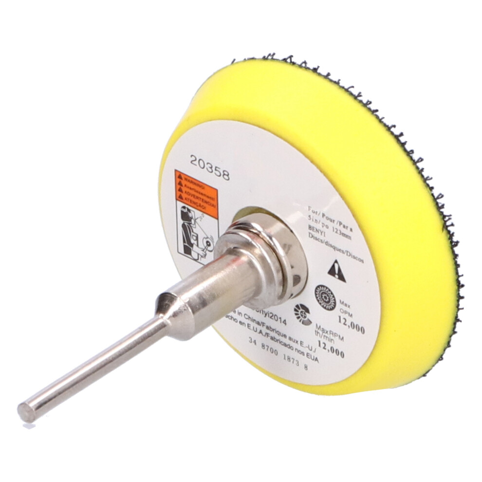 3mm Shank 2in Hook & Loop Sanding Pad