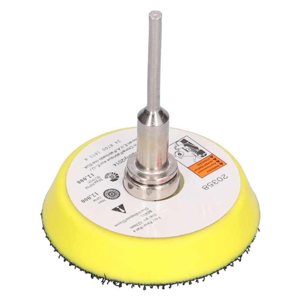 Durable Hook And Loop Backing Pad 2In With 3Mm Shank For Finishing & Polishing 3111390759090