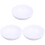 3Pcs White Brush Pen Stands Ceramic Ink Plates for Study Room Use 2