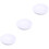 3Pcs White Brush Pen Stands Ceramic Ink Plates for Study Room Use 5