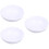 3Pcs White Brush Pen Stands Ceramic Ink Plates for Study Room Use 7