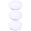 3Pcs White Brush Pen Stands Ceramic Ink Plates for Study Room Use 8