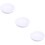 3Pcs White Brush Pen Stands Ceramic Ink Plates for Study Room Use 9