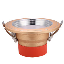 Faretti a incasso a bassa tensione, plafoniere antiabbagliamento con sorgente luminosa a LED ad alta luminosità, illuminazione integrata in stile