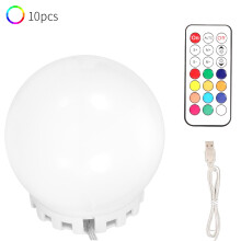 Becuri LED reglabile pentru kit de iluminat pentru oglindă de machiaj, iluminat de vanitate de înaltă calitate, cablare ascunsă și instalare