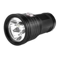 UnderLight EDC Torch, High Lumen LED Light with Submersible Waterproof & Rechargeable Batteries for Diving Flashlight Outdoor Adventures