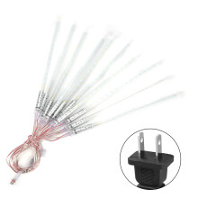 Connectable LED String Lights for Holiday, Outdoor Snow Falling Icicle Lights, Energy Efficient Falling Raindrop Lights UL Certified Waterproof