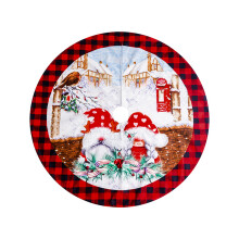 Christmas Tree Skirt, Designed for Reusable and Easy Storage, Elegant Decor for Indoor Outdoor Celebrations (Multicolor)