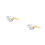 2Pcs White Ceramic Handled Dessert Bowls Multi-Function Fruit Bowls 5