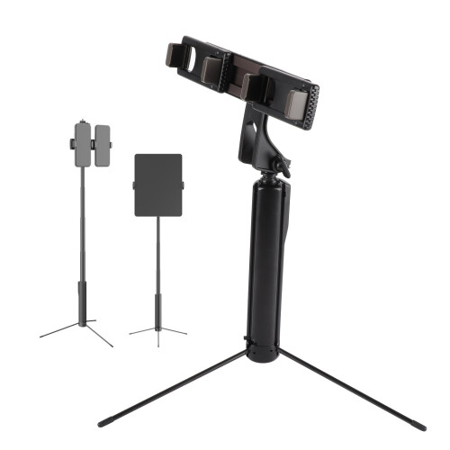 Ρυθμιζόμενη βάση τηλεφώνου για Selfie Stick, επεκτάσιμη βάση τρίποδου 4 σε 1 με 1