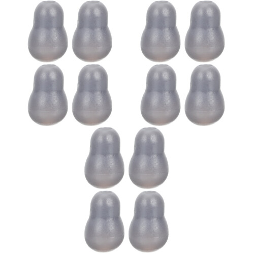 12 Pcs Earplugs Pvc Stethoscope Ear Beans 1
