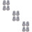 12 Pcs Earplugs Pvc Stethoscope Ear Beans 8