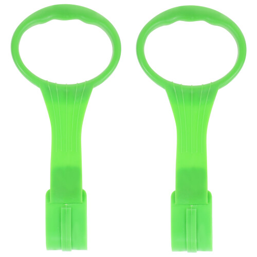 3Pairs Green Pull Up Rings Durable PP Playpen Accessories 1
