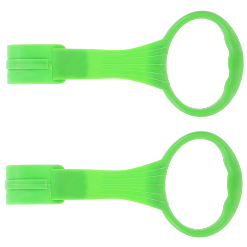 3Pairs Green Pull Up Rings Durable PP Playpen Accessories 2