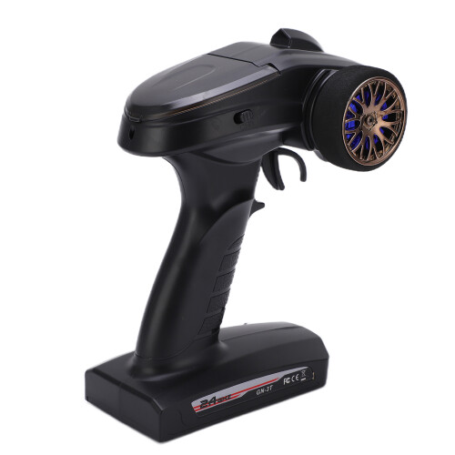 Beginner Friendly Rc Controller With Smooth Control Response Dual Rate Steering Compatibility For Rc Crawlers Rc Boats Rc Tanks 1