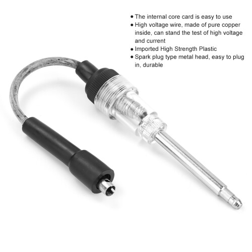 Spark Plug Tester Ignition Coil Auto Diagnostic Tool 135mm Black 2