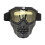 Skull Motorcycle Goggles, 150g, One Size, Yellow 3