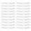 40Pcs Small Plastic Bicycle Reflectors Professional Warning Reflectors 10