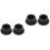 4Pcs Pool Ladder Rubber Plug Bumpers Black Stopper Mat Replacement 3