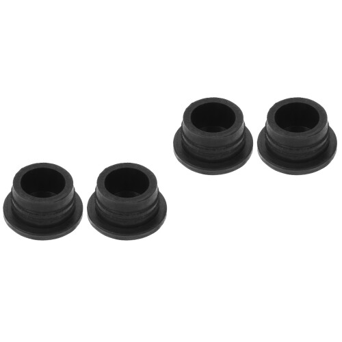 4Pcs Pool Ladder Rubber Plug Bumpers Black Stopper Mat Replacement 2