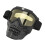 Skull Motorcycle Goggles, 150g, One Size, Yellow 12