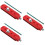 3Pcs Multi-Purpose Woodworking Compass with Clear Scale 6