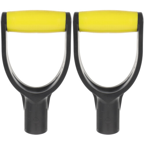 2Pcs Ergonomic Gardening Handle Plastic D Shape Grip 2
