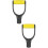 2Pcs Ergonomic Gardening Handle Plastic D Shape Grip 7