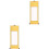 2 Pack Parchment Paper For Writing Blank Hanging Scroll Chinese Rice 3