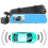 Reverse Security Dash Cam4.3Inch Rear View Mirror Dual Lens Cam Night Vision Front And Rear Backup G Sensor Loop Recording Function Wide Angle 4