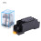Relay Base Kit 10Pcs LY2NJ 8 Pin DC 24V for Electronics Projects 10