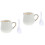 2Pcs Portable Ceramic Creamer Pitcher Supply Dispenser 4