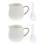 2Pcs Portable Ceramic Creamer Pitcher Supply Dispenser 5