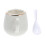 2Pcs Portable Ceramic Creamer Pitcher Supply Dispenser 11
