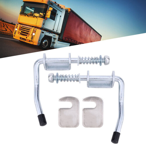 Multi Directional Use Spring Loaded Latch Pin For Steel Construction Rust Protection Heavy Duty Security Applications Adjustable Installation Weather 1