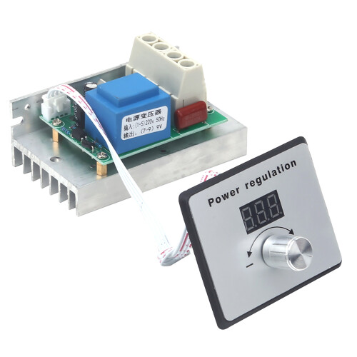 Ρυθμιστής τάσης Dimmer Ψηφιακός ελεγκτής ταχύτητας Χρονομετρητής Ρελέ Αξεσουάρ 2
