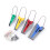 Quiltmaking Accessories Bias Tape Maker Sewing Tools Kit Universal Sewing Machine Fit Fabric Fold Strips With Binding Foot Adjustable Size Craft 5